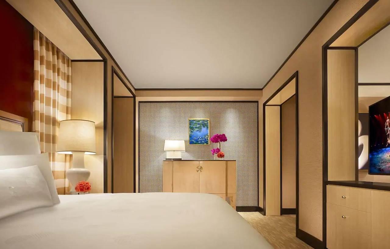 Encore At Wynn Las Vegas Esterno foto A guest room at the Mandarin Oriental, Munich