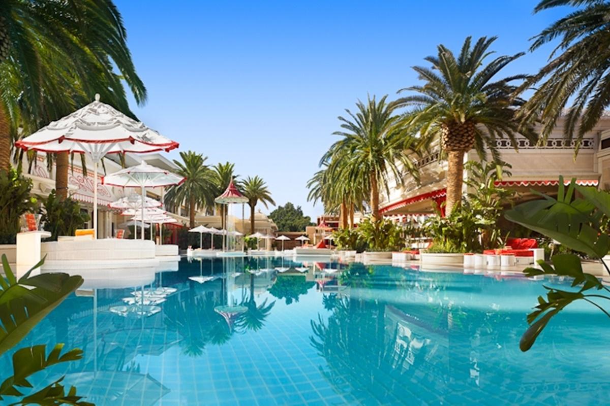 Encore At Wynn Las Vegas Esterno foto The pool at the Wynn