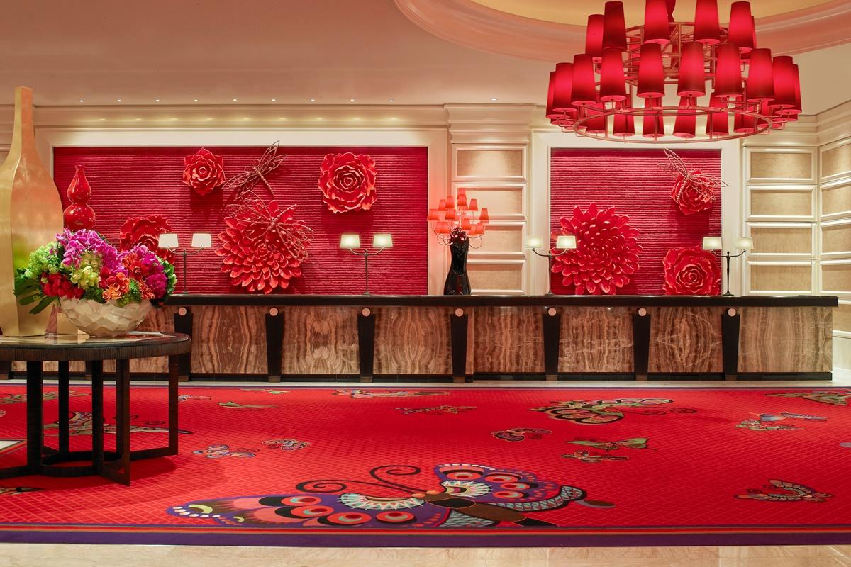 Encore At Wynn Las Vegas Esterno foto The lobby of the Wynn